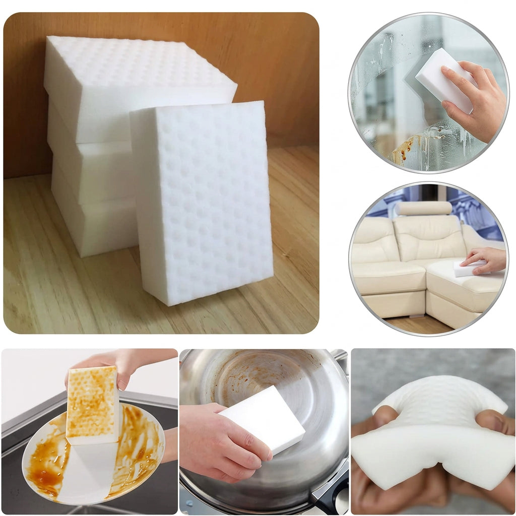Skrubsy Magic Eraser Sponge Pack of 5 | Cleaning Pads